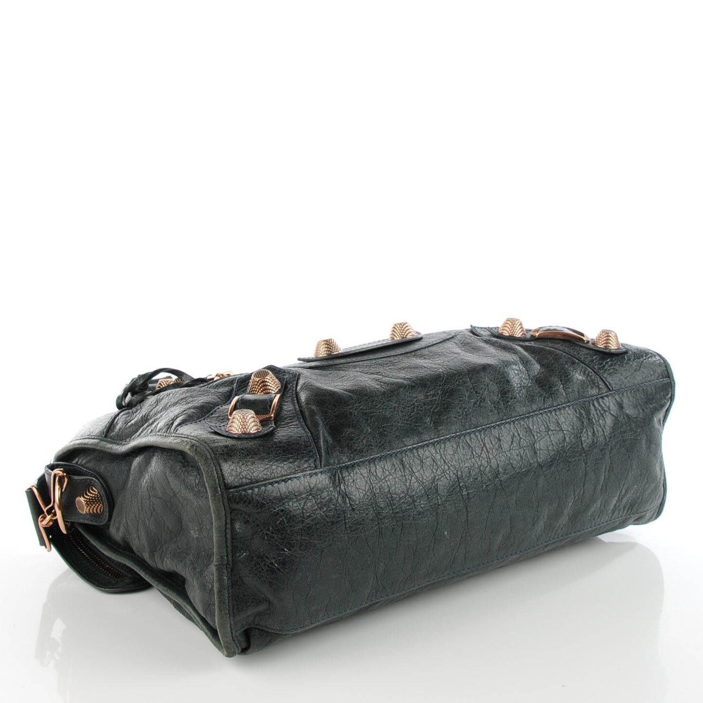 Agneau Giant 21 Rose Gold Hardware City Anthracite