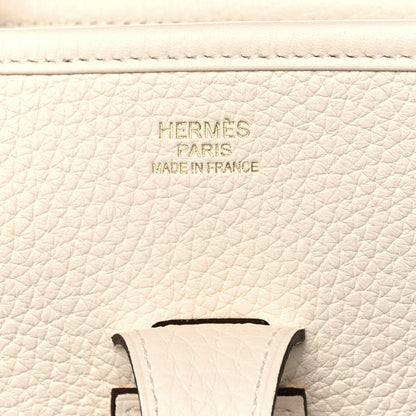 Hermes Taurillon Clemence Evelyne III PM Nata 6 of 11