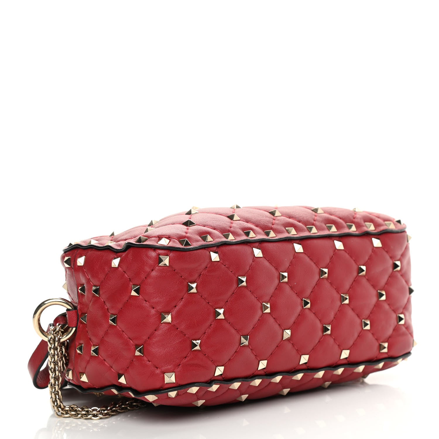 Valentino Garavani Nappa Rockstud Spike Camera Bag Rosso Valentino 4 of 10