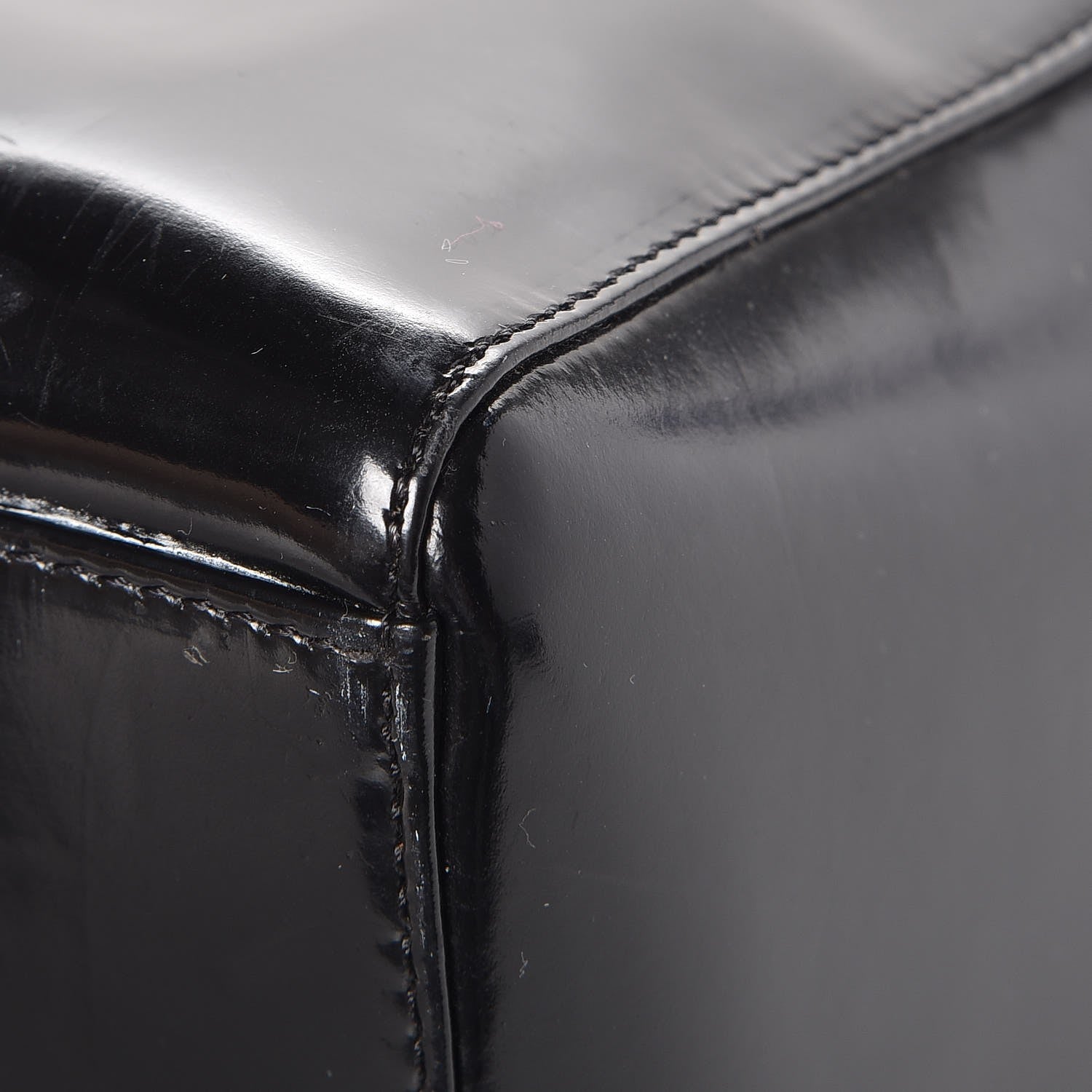 Christian Dior Glazed Calfskin Large Lady Dior Black 14 of 15