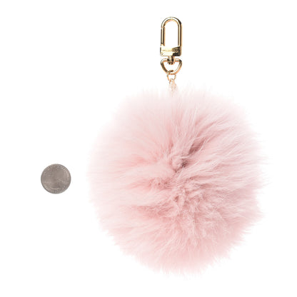 Louis Vuitton Fuzzy Bubble Bag Charm Light Pink 2 of 4