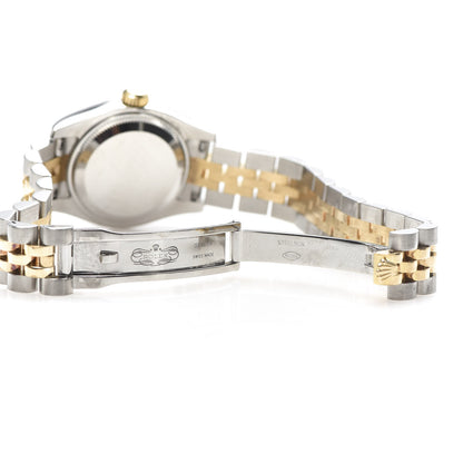 Rolex Stainless Steel 18K Yellow Gold Diamond Meteorite 26mm Oyster Perpetual Datejust Watch 179173 6 of 6