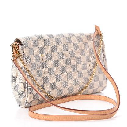 Louis Vuitton Damier Azur Favorite MM 3 of 12