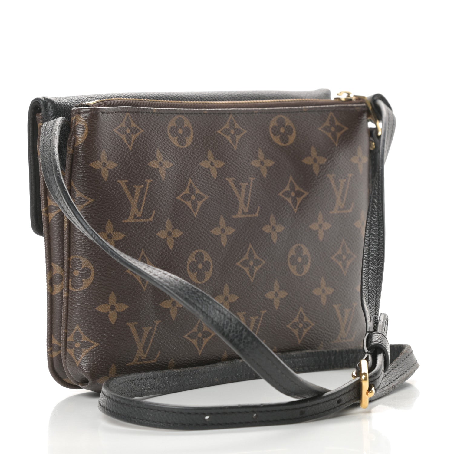 Louis Vuitton Monogram Twice Pochette Black 3 of 19