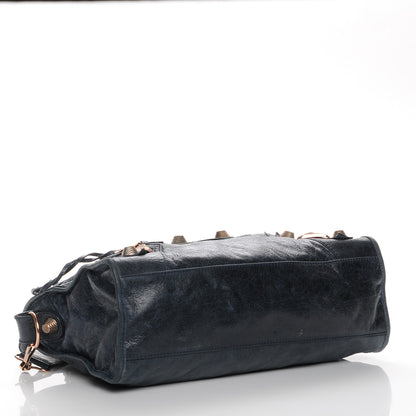 Balenciaga Agneau Giant 21 Rose Gold Hardware City Dark Night 5 of 10