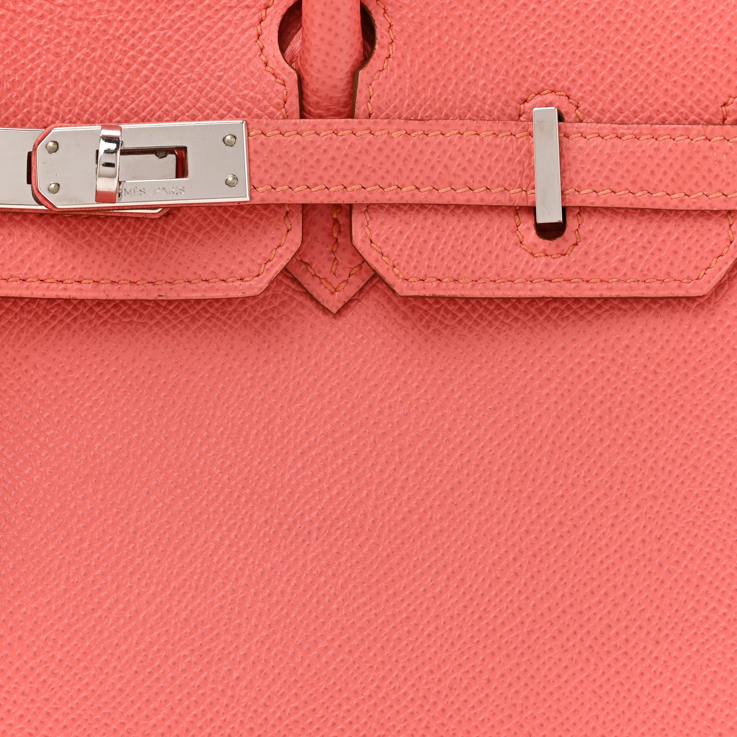 Hermes Epsom Birkin 25 Flamingo 8 of 12