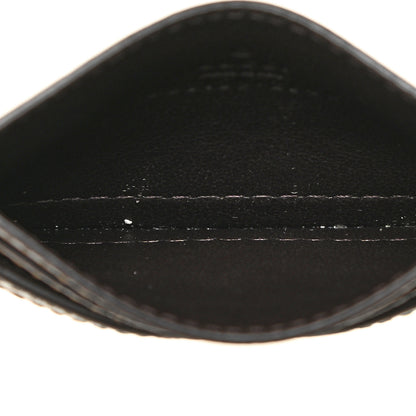 Gucci GG Supreme Monogram Ophidia Card Holder Brown 5 of 9
