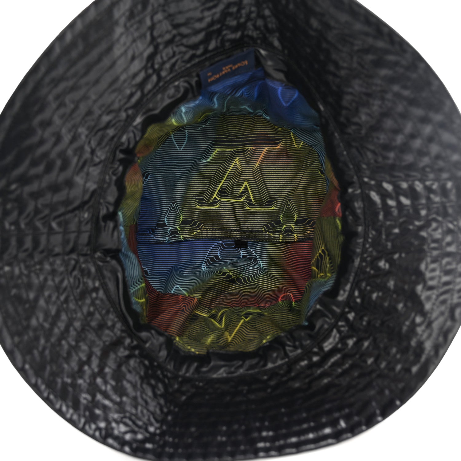 Louis Vuitton Nylon 2054 Transformable Bob Bucket Hat 58 Black 7 of 9