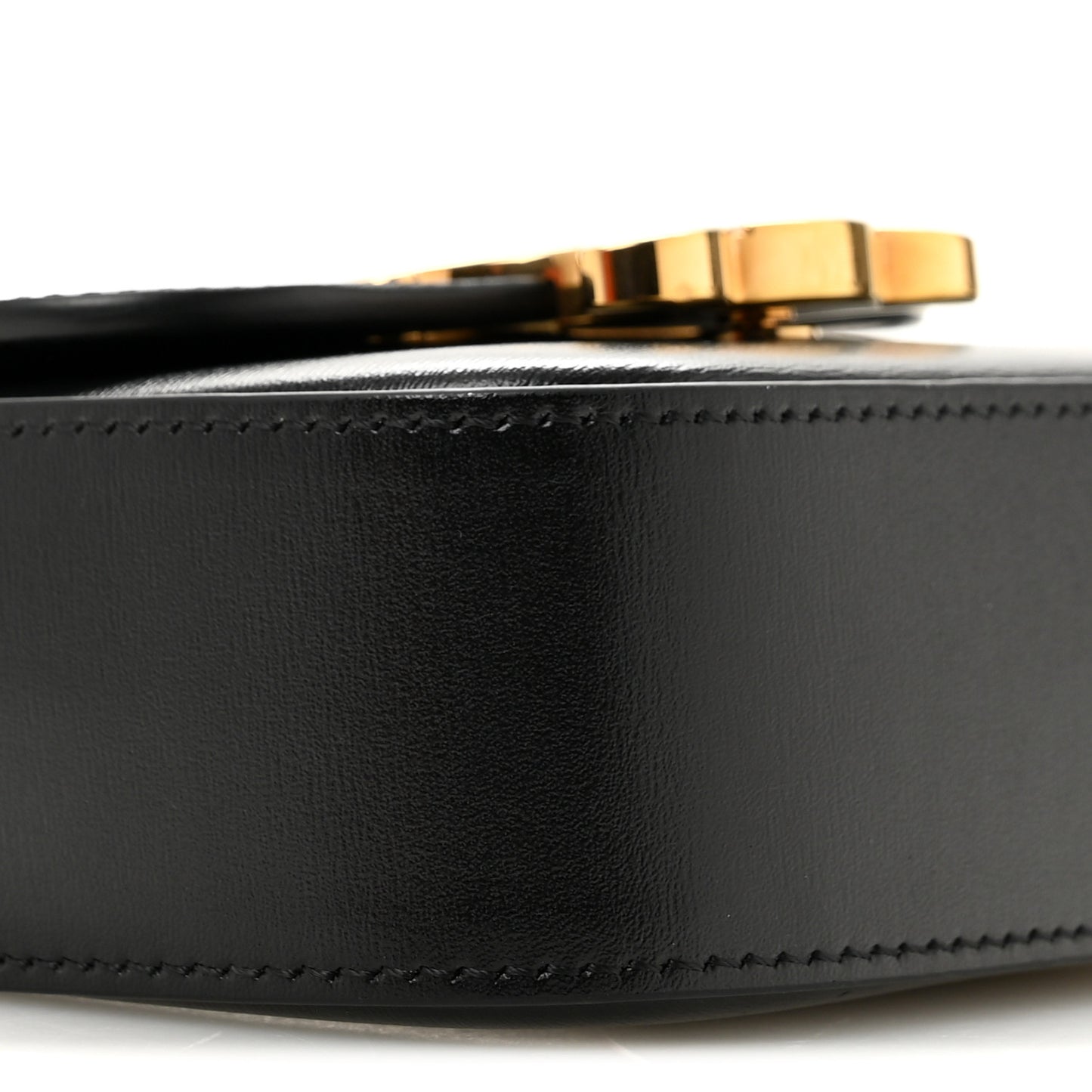 Shiny Calfskin Mini Triomphe Black