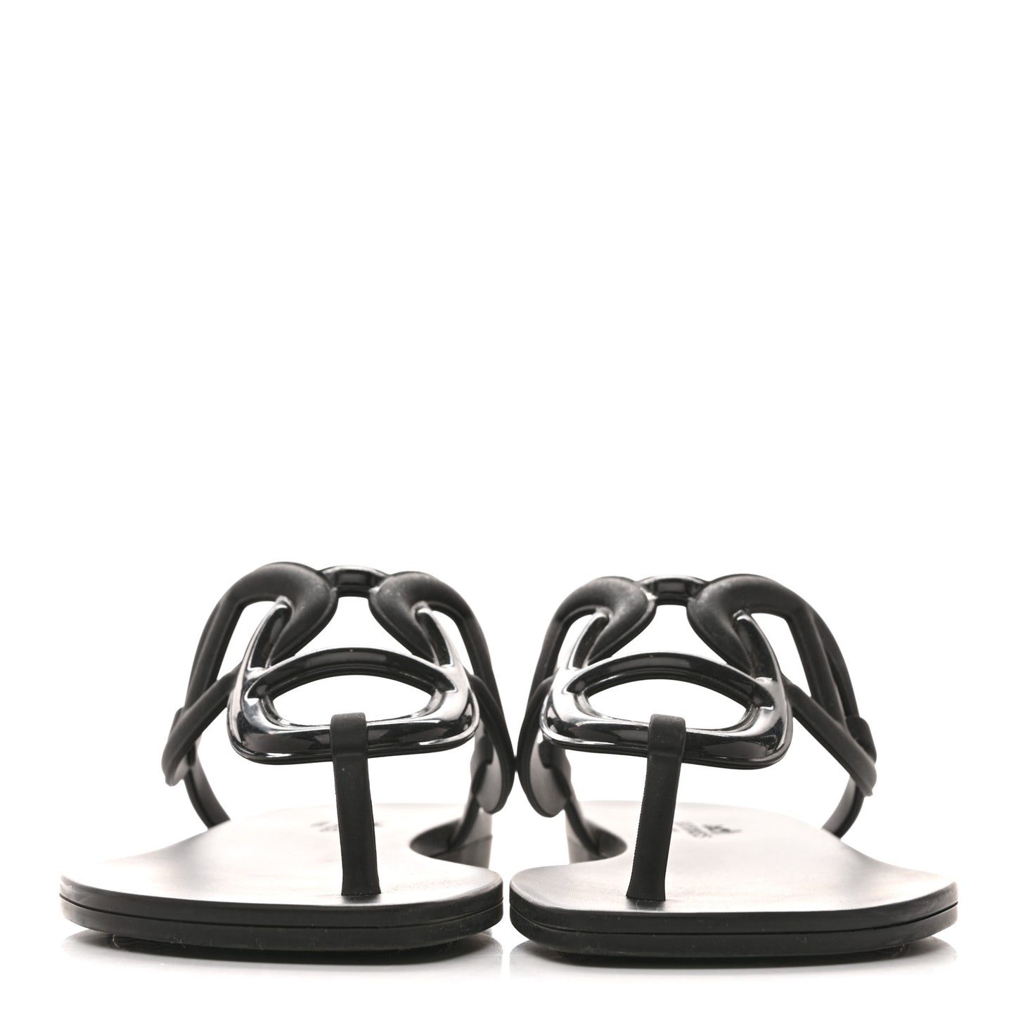 Rubber Womens Egerie Sandals 38 Black