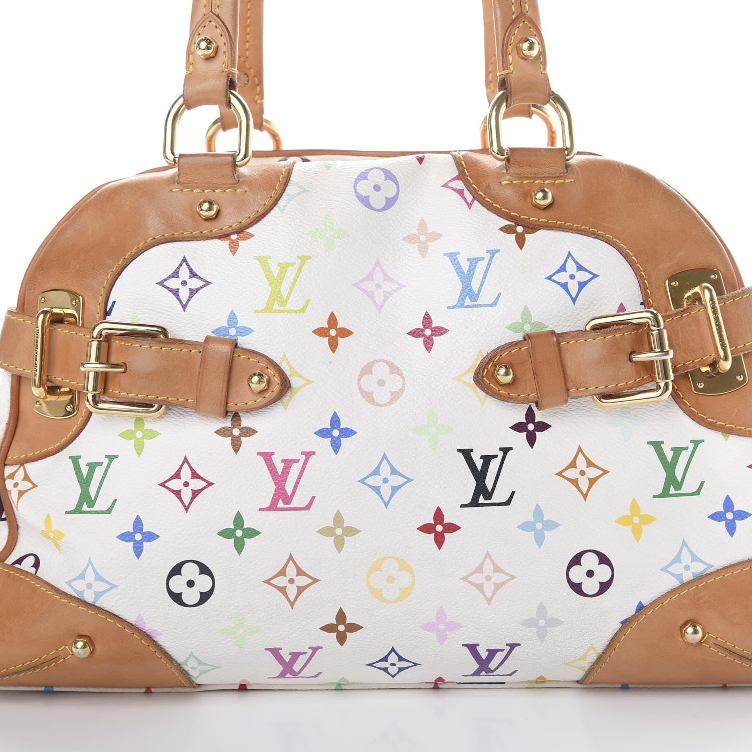 Louis Vuitton Monogram Multicolor Claudia White 6 of 20