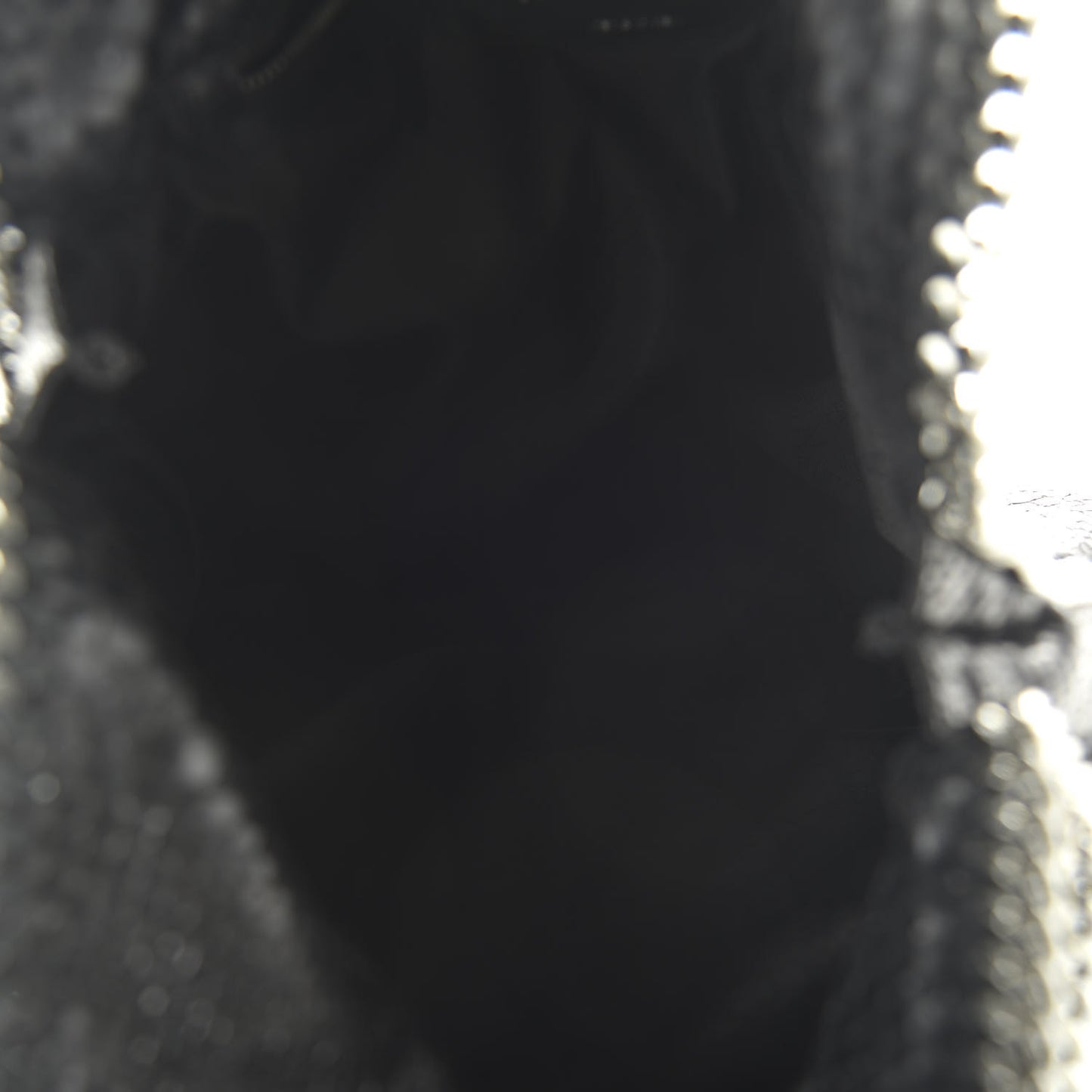 Eco Python Falabella Fold Over Tote Black