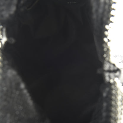 Stella McCartney Eco Python Falabella Fold Over Tote Black 5 of 9