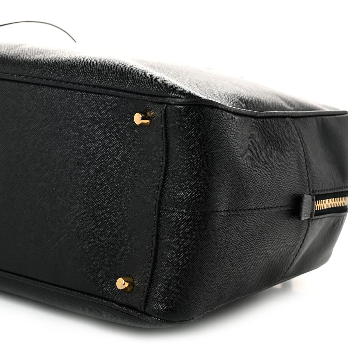 Prada Saffiano Lux Bowler Black 10 of 10