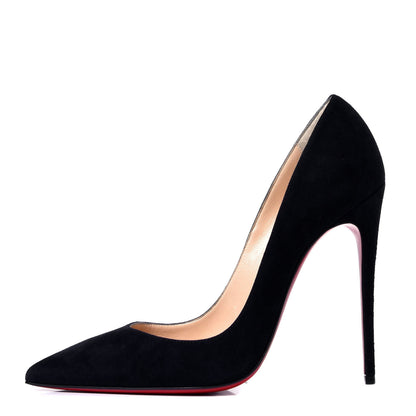 Christian Louboutin Veau Velours So Kate 120 Pumps 38 Nuit 1 of 6