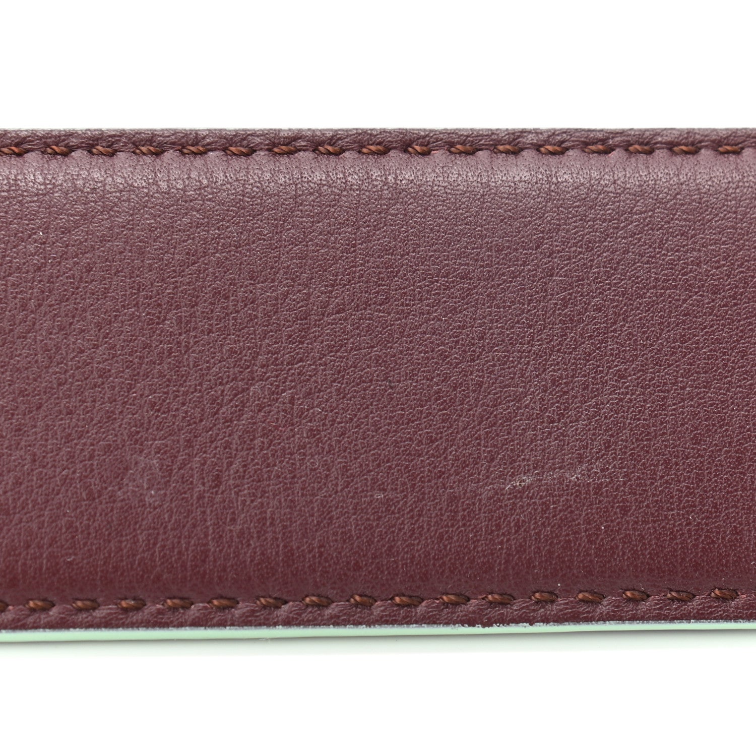 Fendi Vitello Dolce Bi-Color Degrade Studded Strap You Verde Prato Bordeaux 6 of 7