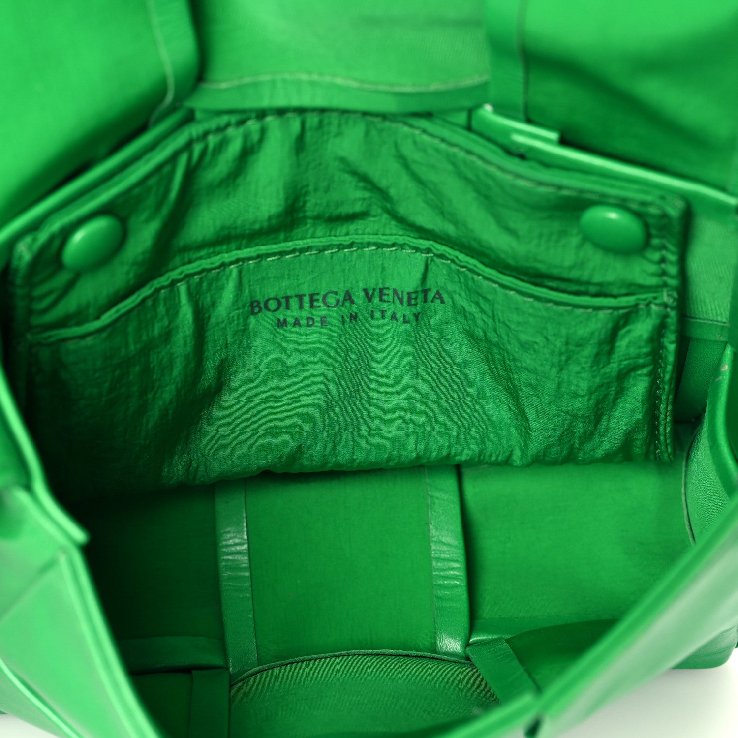 Bottega Veneta Crinkled Lambskin Maxi Intrecciato Extra Mini Cassette Crossbody Bag Parakeet 5 of 9