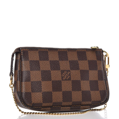 Louis Vuitton Damier Ebene Mini Pochette Accessories 3 of 7
