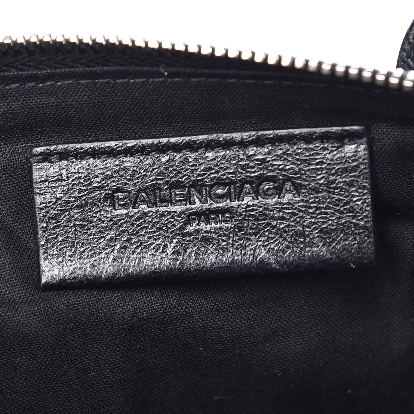 Agneau Classic Hardware Phone Holder Bag Black