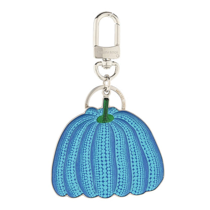 Louis Vuitton LV X YK Pumpkin Key Holder Bag Charm Blue 1 of 5