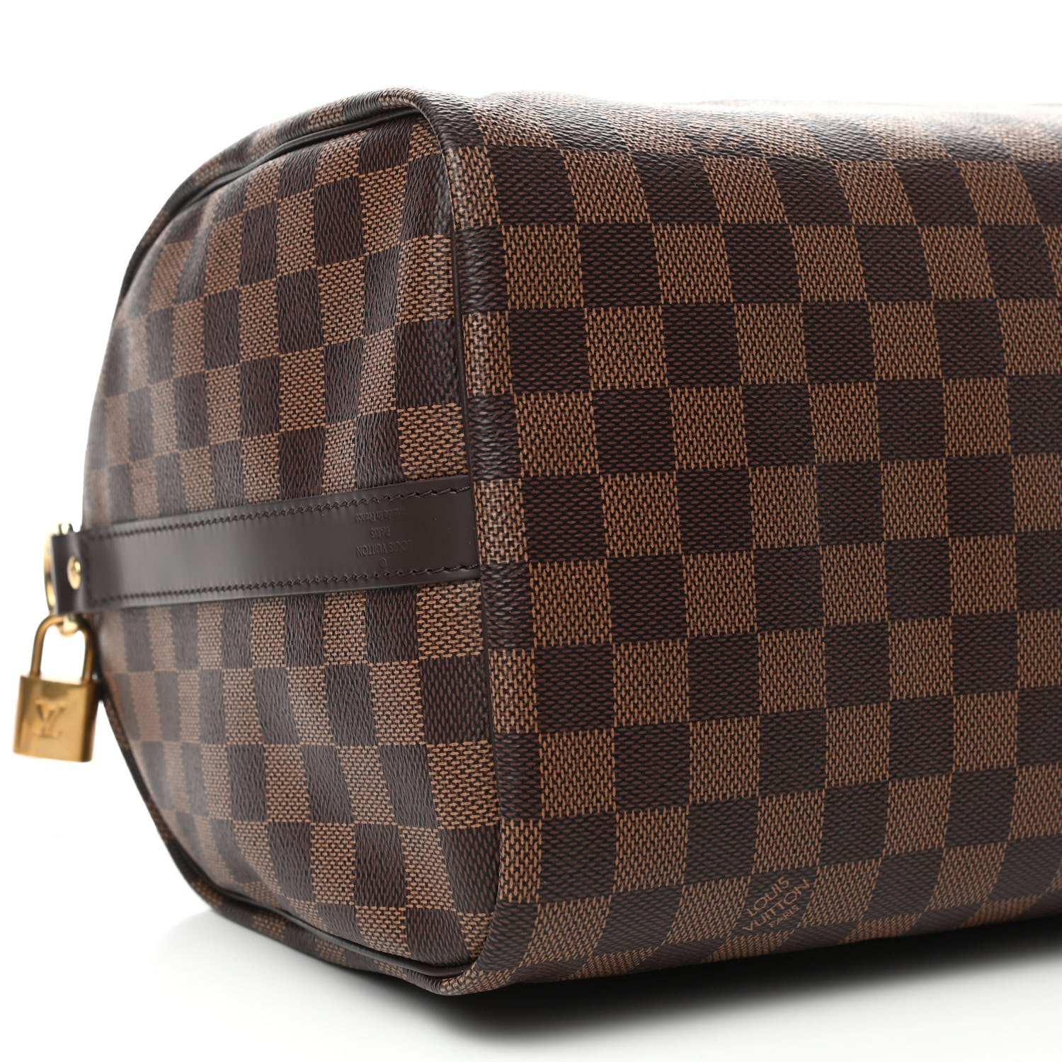 Louis Vuitton Damier Ebene Speedy Bandouliere 30 9 of 11