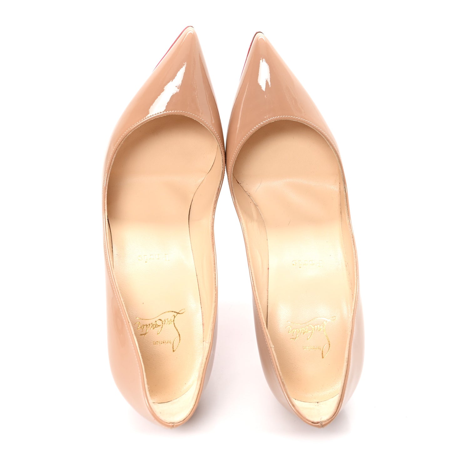Patent Pigalle Follies 100 Pumps 39 Nude