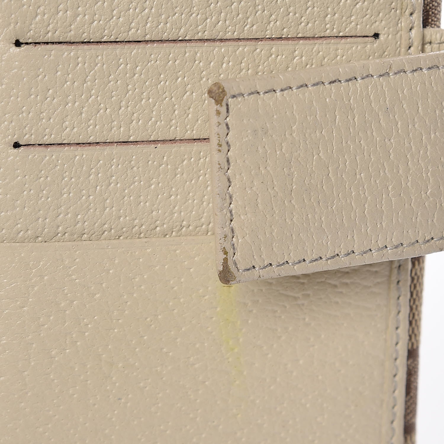 Gucci Monogram Eclipse Continental Wallet Off White 10 of 18