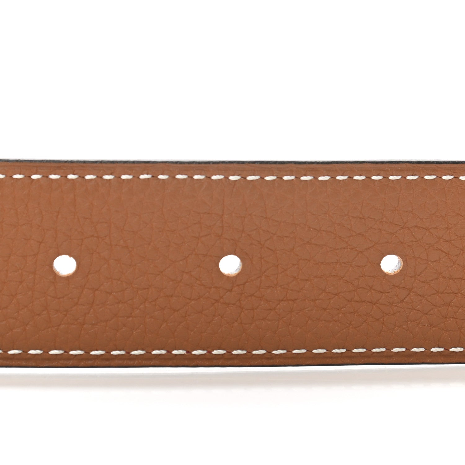 Hermes Box Togo 32mm H Belt 80 Rouge H Gold 3 of 7