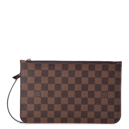 Louis Vuitton Damier Ebene Neverfull MM GM Pochette 1 of 11