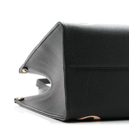 Louis Vuitton Empreinte Monogram Giant Onthego MM Black Beige 15 of 19
