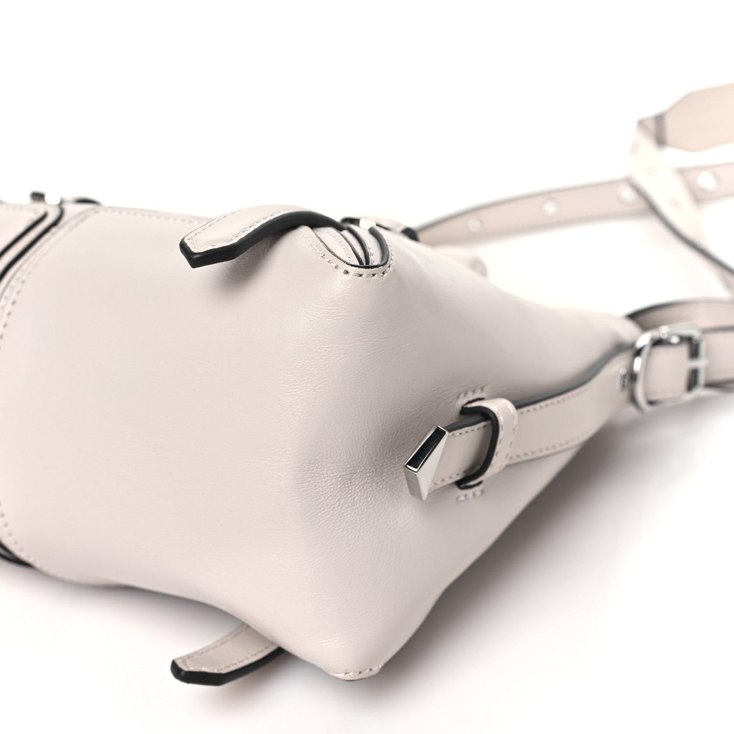3.1 Phillip Lim Calfskin Moto Mini Pashli Satchel Stone 10 of 10