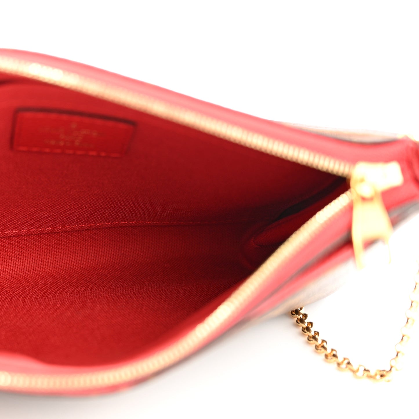 Monogram Pallas Clutch Poppy