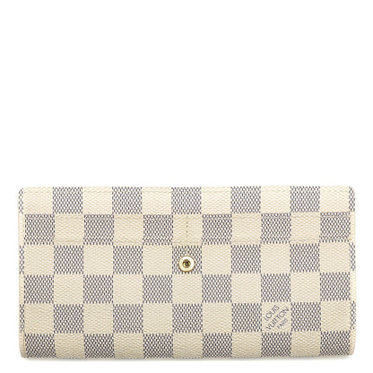 Louis Vuitton Damier Azur Sarah Wallet 6 of 7