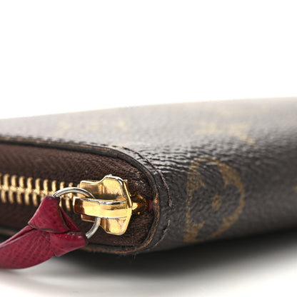 Louis Vuitton Monogram Clemence Wallet Fuchsia 7 of 8