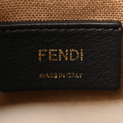 Fendi Canvas Vitello King F is Fendi FF Multicolor Embroidered Mini Mon Tresor Bucket Bag Multicolor Cuoio 6 of 11