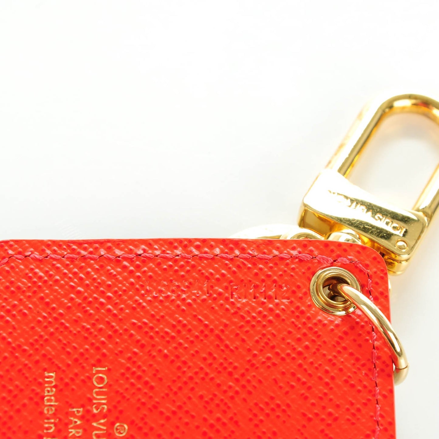Damier Ebene Illustre Carousel Bag Charm Key Ring