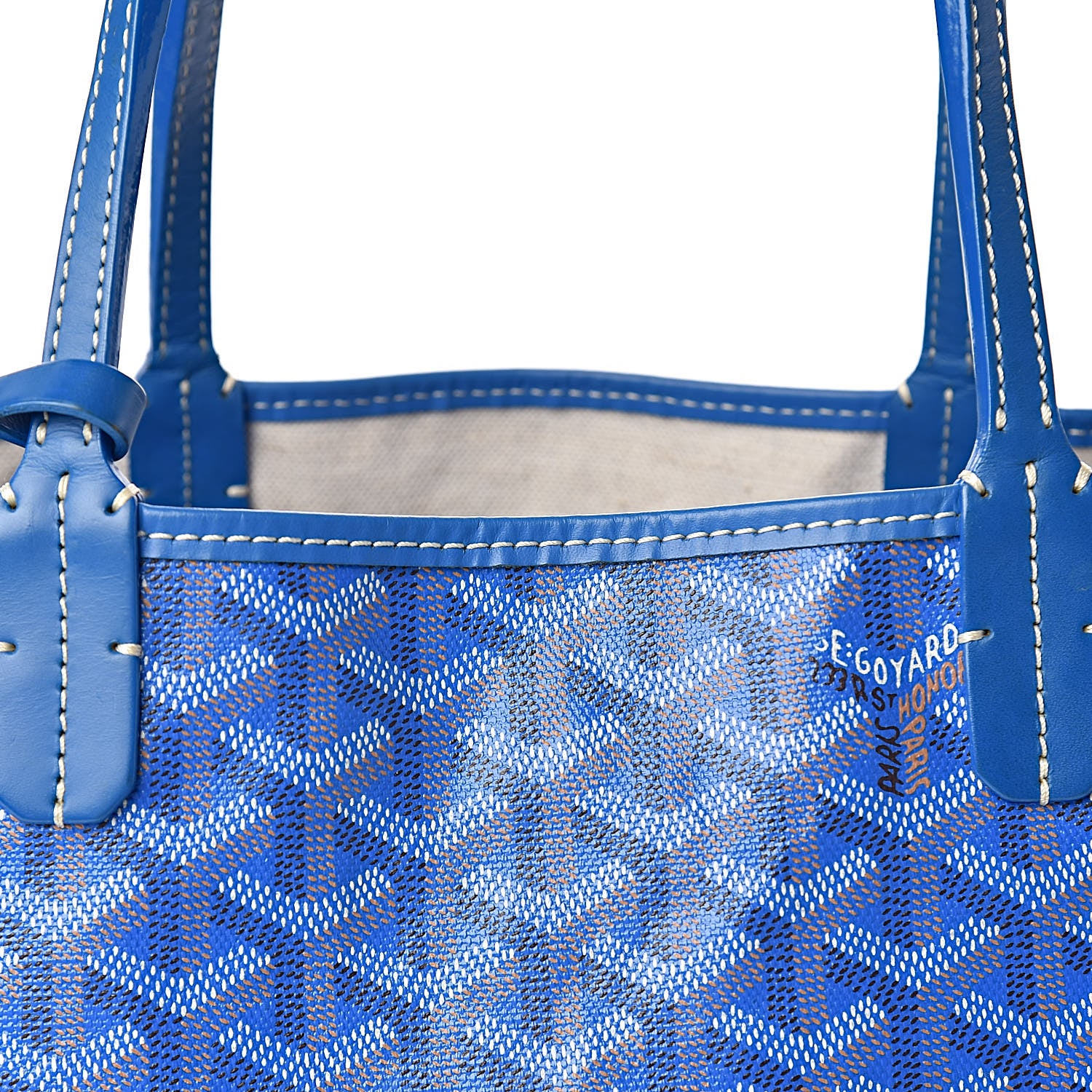 Goyard Goyardine Saint Louis PM Sky Blue 13 of 13