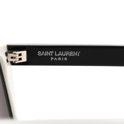 Saint Laurent New Wave SL1 019 Sunglasses Black White 5 of 9