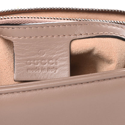 Gucci Calfskin Matelasse Small GG Marmont Top Handle Shoulder Bag Porcelain Rose 6 of 16