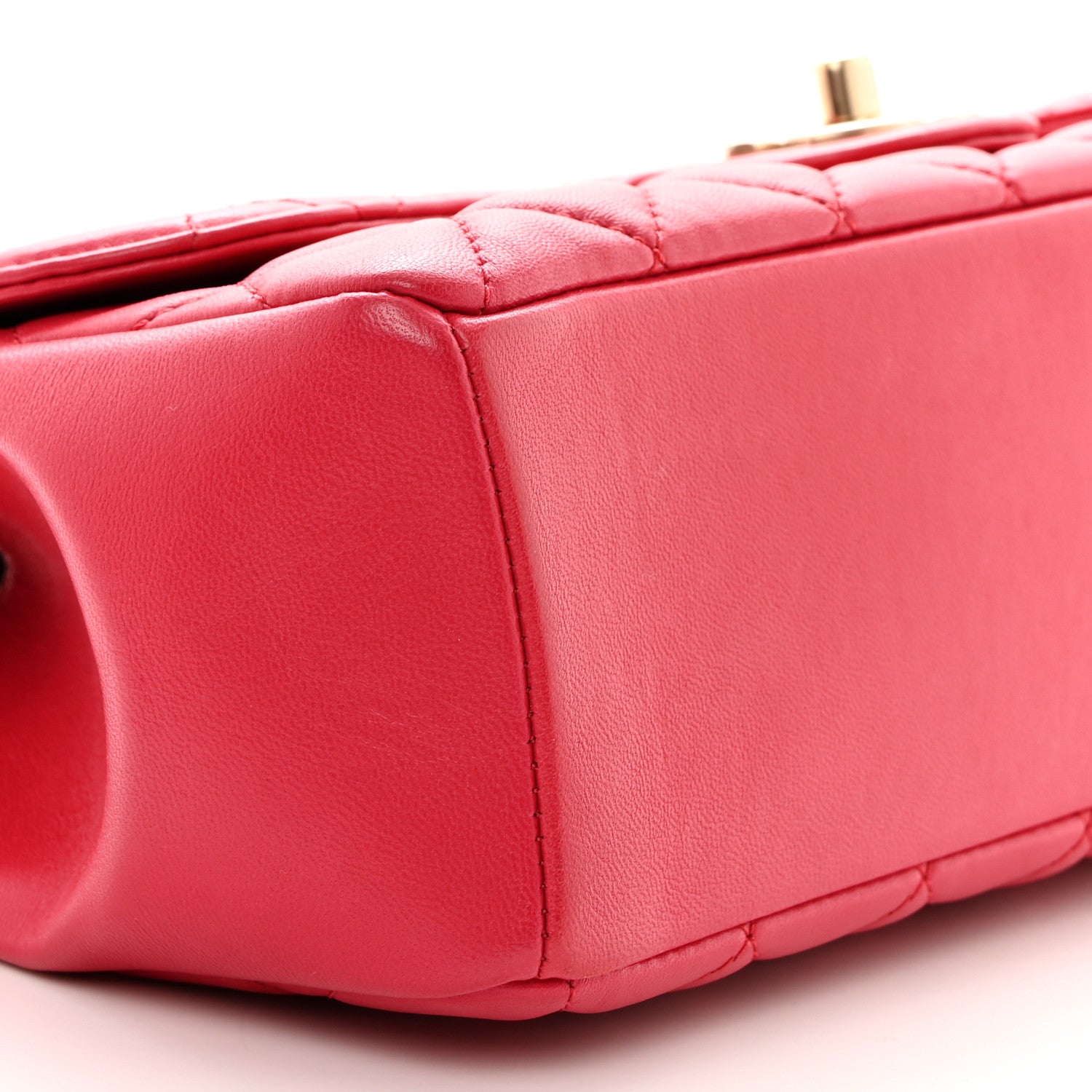Chanel Lambskin Quilted Medium Mademoiselle Chic Flap Pink 9 of 10