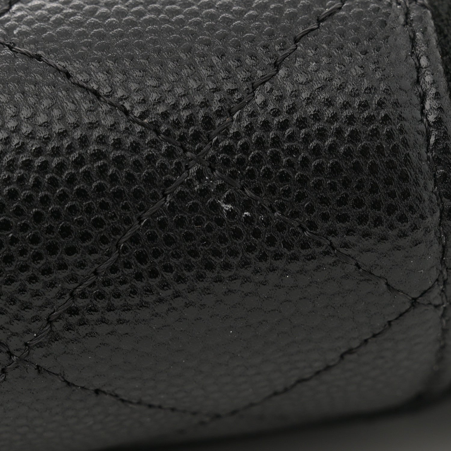 Chanel Caviar Quilted Phone Holder With Chain Black 11 of 11