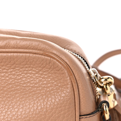 Gucci Pebbled Calfskin Small Soho Disco Bag Camelia 12 of 21