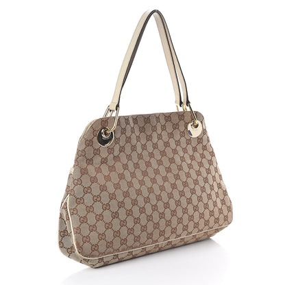 Gucci Monogram Medium Eclipse Shoulder Bag Off White 3 of 9