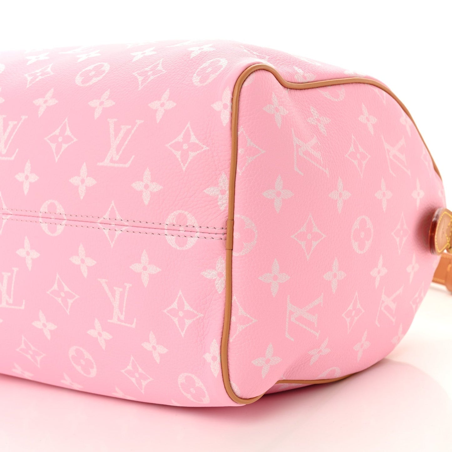 Calfskin Monogram Speedy P9 Bandouliere 30 Candy