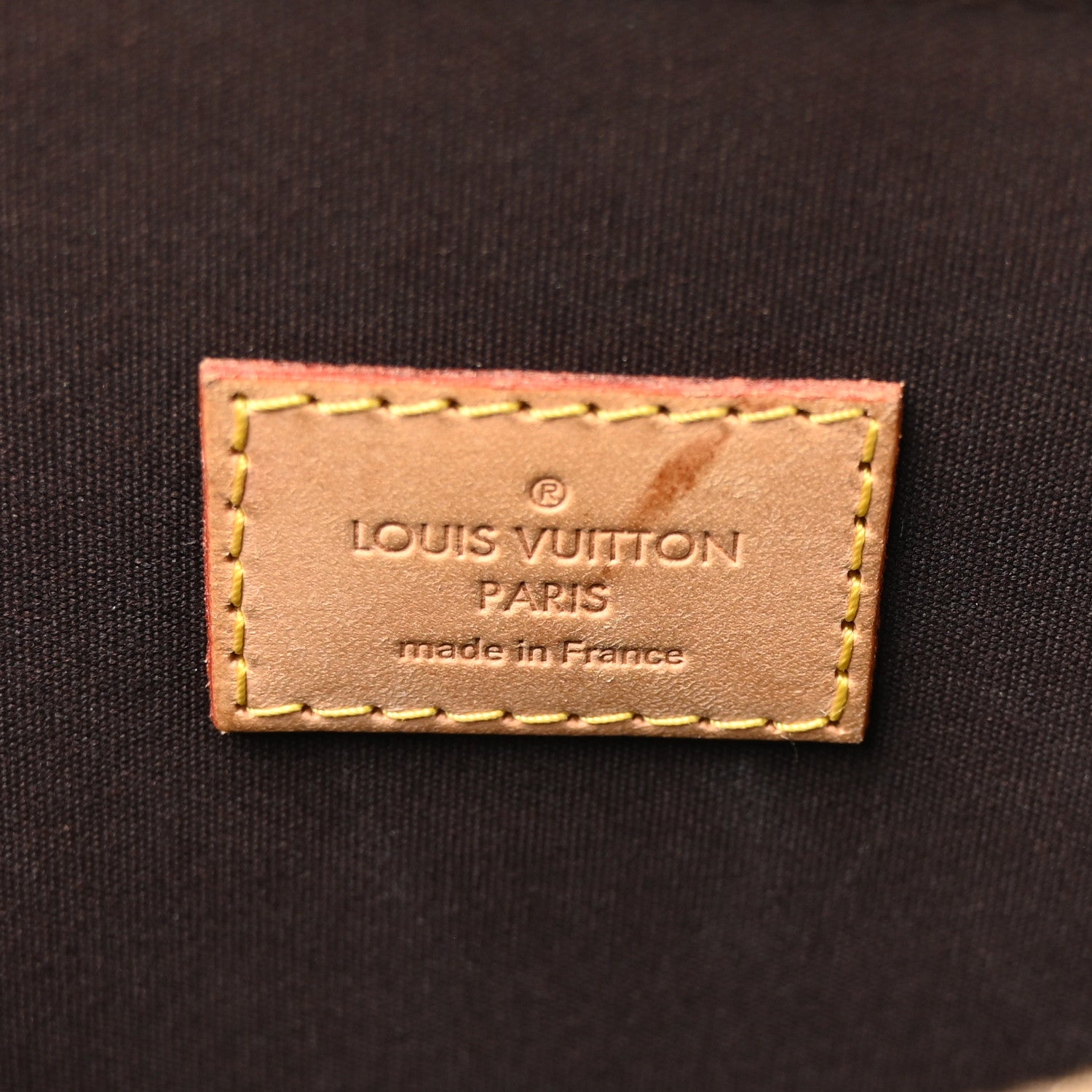Louis Vuitton Vernis Alma GM Amarante 6 of 9