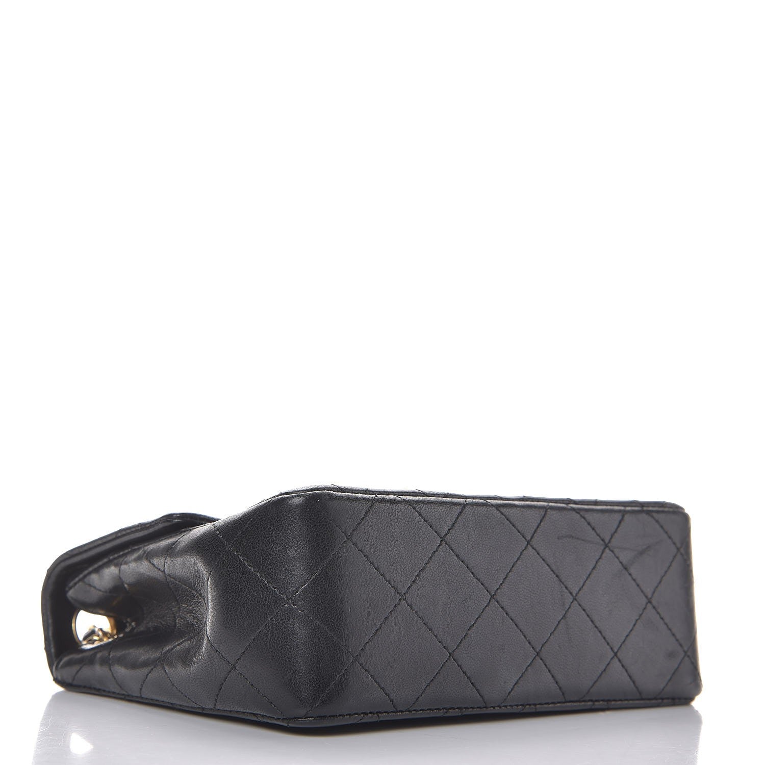 Chanel Lambskin Quilted Mini Square Flap Black 4 of 11
