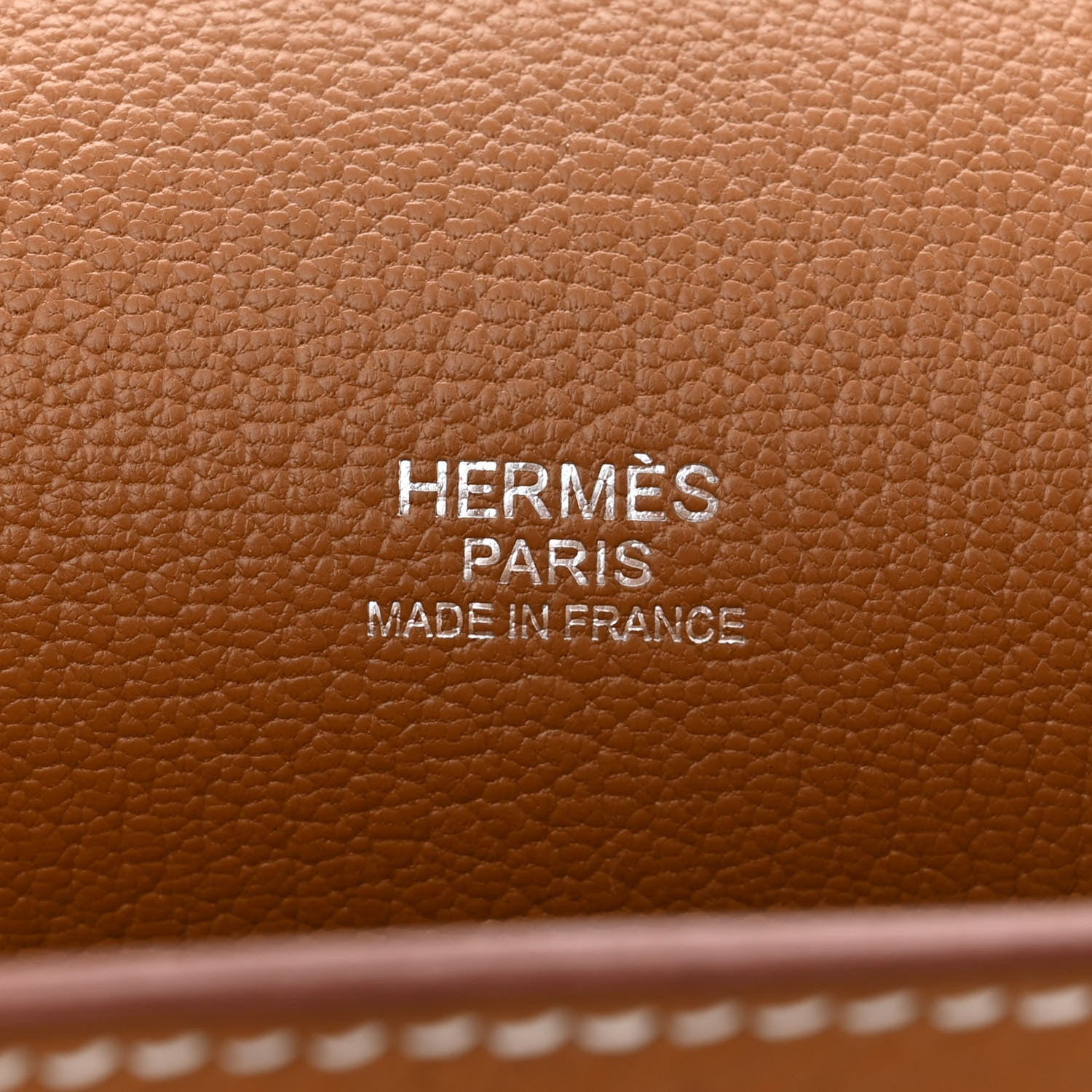 Hermes Taurillon Clemence Jypsiere 31 Gold 6 of 11
