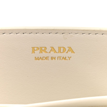 Prada Vitello Move Triangle Logo Miniborse White 6 of 15