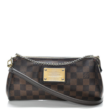 Louis Vuitton Damier Ebene Eva Clutch 1 of 18