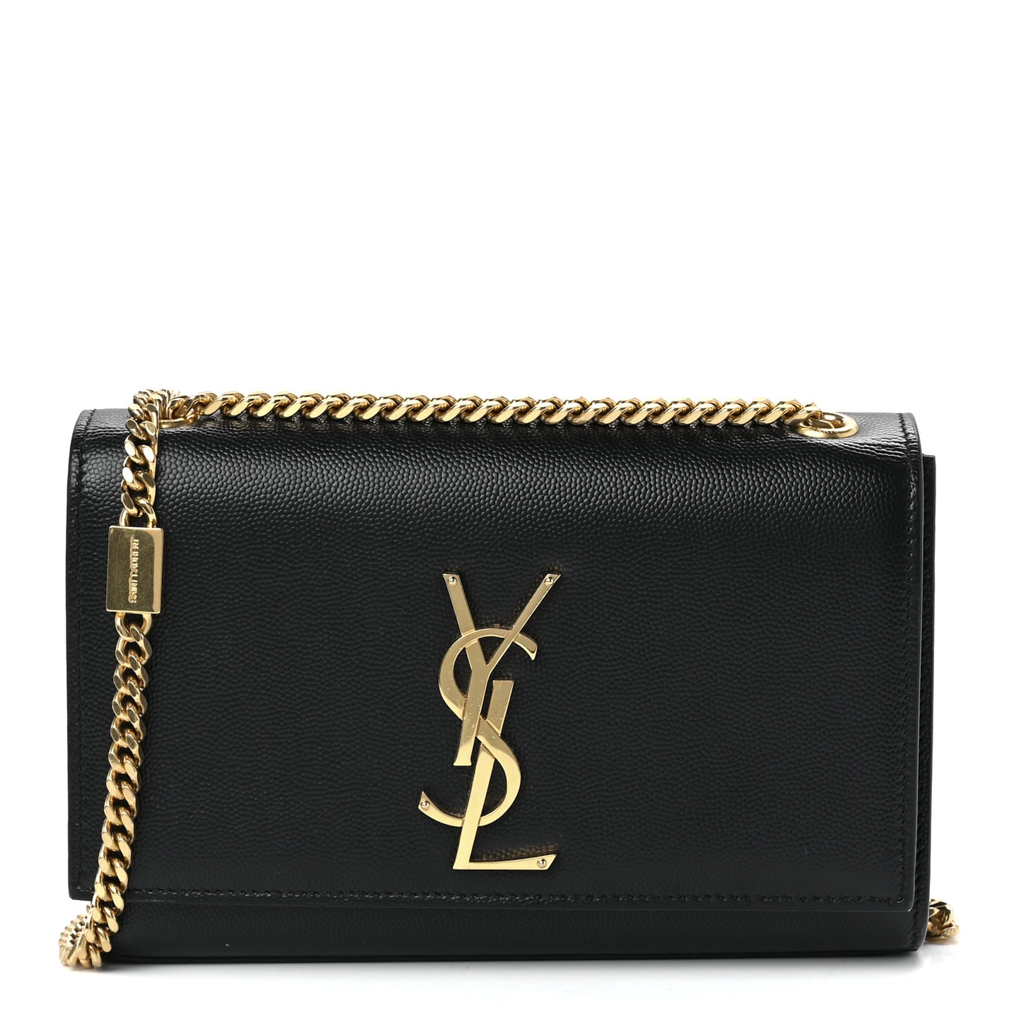 Grain De Poudre Small Monogram Kate Satchel Black